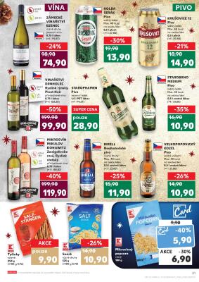 akční leták Kaufland 15.12.2021-19.12.2021