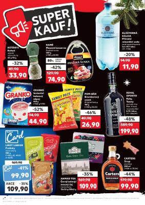 akční leták Kaufland 15.12.2021-19.12.2021