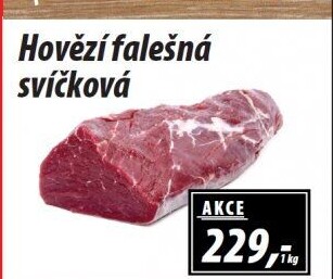 Hovězí plec kulatá - falešná svíčková