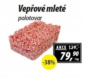 Maso mleté vepřové