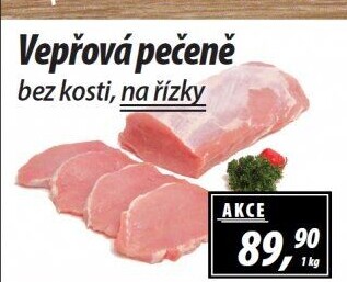 Vepřová pečeně bez kosti