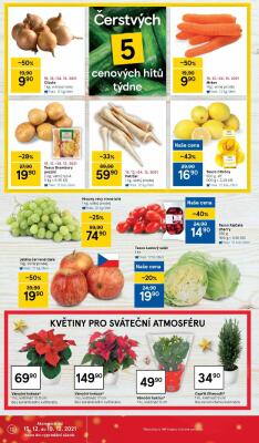 akční leták Tesco 15.12.2021-21.12.2021