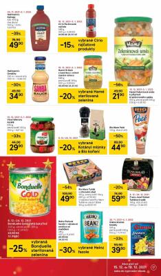 akční leták Tesco 15.12.2021-21.12.2021