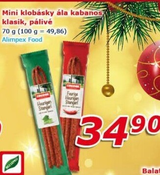 Mini klobásy Stastnik