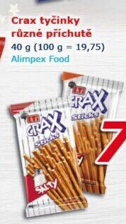 Tyčinky sezamové Crax Eti