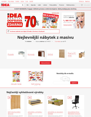 akční leták IDEA nábytek 14.12.2021-20.12.2021
