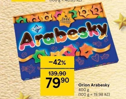 Bonboniéra Arabesky Orion