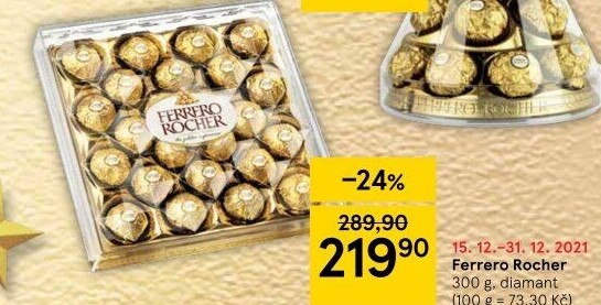 Bonboniéra Rocher Ferrero