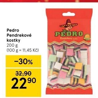 Bonbony lékořicové Pedro