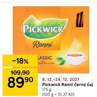 Čaj Ranní Pickwick