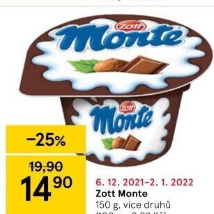 Dezert Monte Zott
