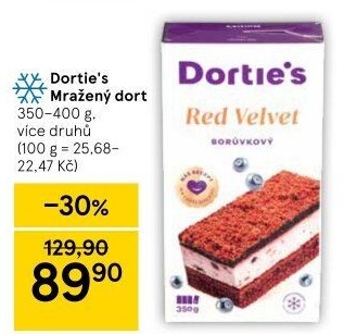 Dort mražený Dortie'