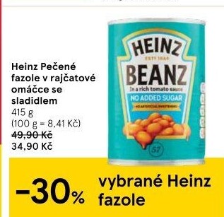 Fazole v tomatě Heinz