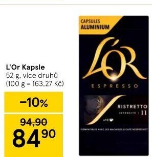 Kapsle L'