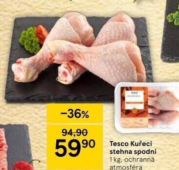Kuřecí stehna Tesco