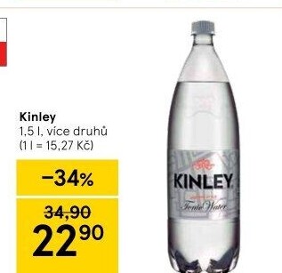 Limonáda Tonic Kinley