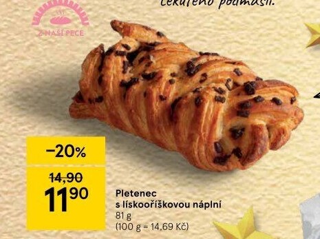 Pletenec plněný