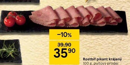 Roastbeef pikant