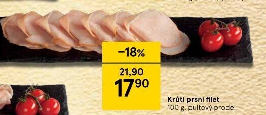 Šunka krůtí prsní filet