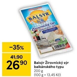 Sýr Balsýr Mlékárna Žirovnice