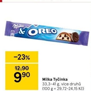 Tyčinka čokoládová Milka