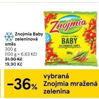 Zeleninová směs Baby mražená Znojmia