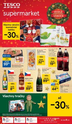 akční leták Tesco 15.12.2021-19.12.2021