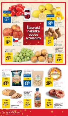 akční leták Tesco 15.12.2021-19.12.2021