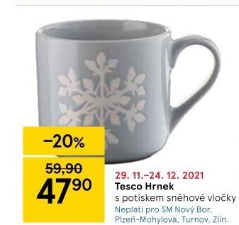 Hrnek Tesco