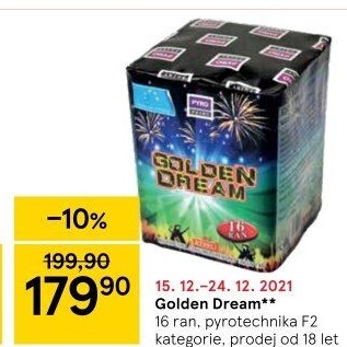 Ohňostroj Golden Dream Pyro Point