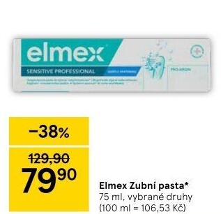 Pasty na zuby Elmex