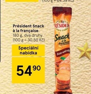 Sýr Snack Président