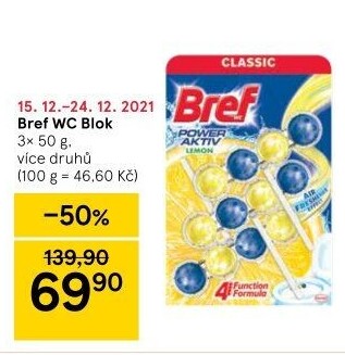 WC blok Bref