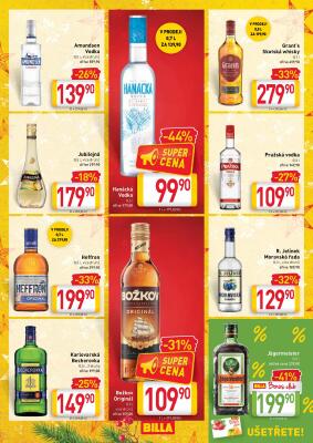 akční leták BILLA 15.12.2021-24.12.2021