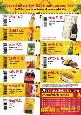 akční leták BILLA 15.12.2021-24.12.2021