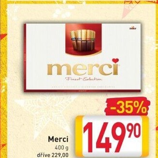 Bonboniéra Merci