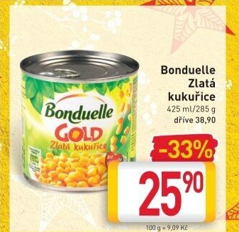 Kukuřice sterilovaná Gold Bonduelle