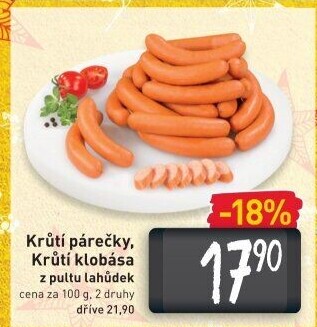 Párečky krůtí