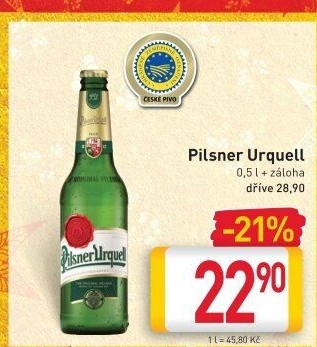 Pivo Pilsner Urquell
