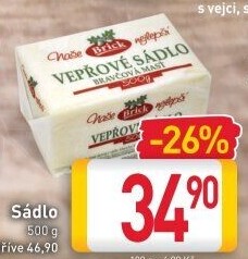 Sádlo vepřové Brick