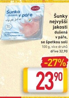 Šunka dušená nejvyšší jakosti LE&amp