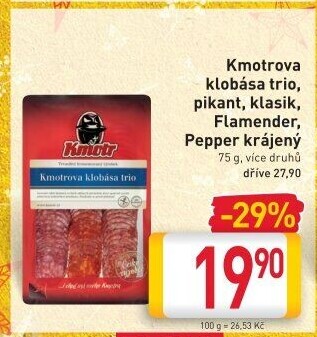 Trio klobásové Kmotr