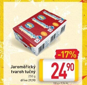 Tvaroh tučný Jaroměřický