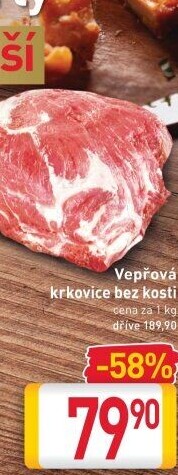 Vepřová krkovice bez kosti