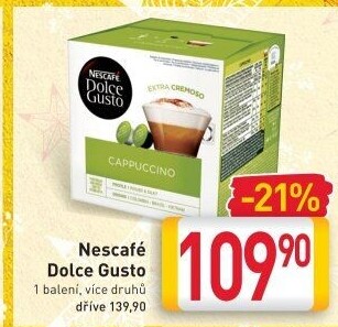 Kapsle Dolce Gusto Nescafé