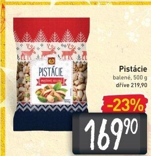 Pražené pistácie IBK Trade
