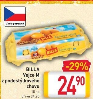 Vejce z podestýlky M Billa