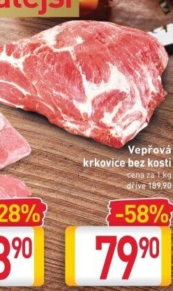 Vepřová krkovice bez kosti
