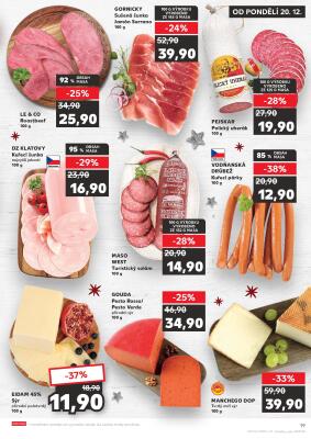 akční leták Kaufland 20.12.2021-24.12.2021