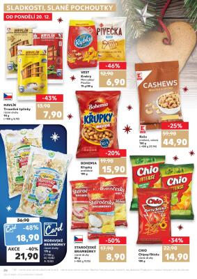 akční leták Kaufland 20.12.2021-24.12.2021
